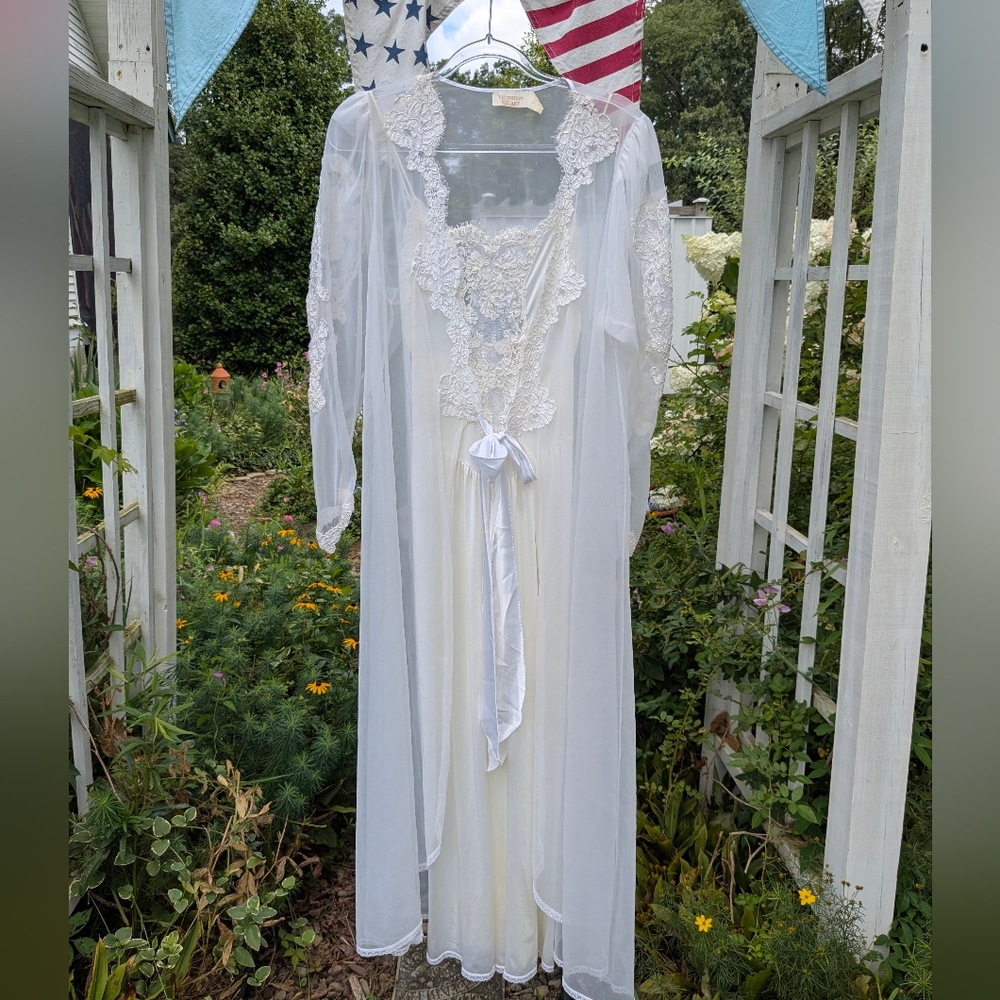 Vintage Gold Label Victoria's Secret Wedding Night Set